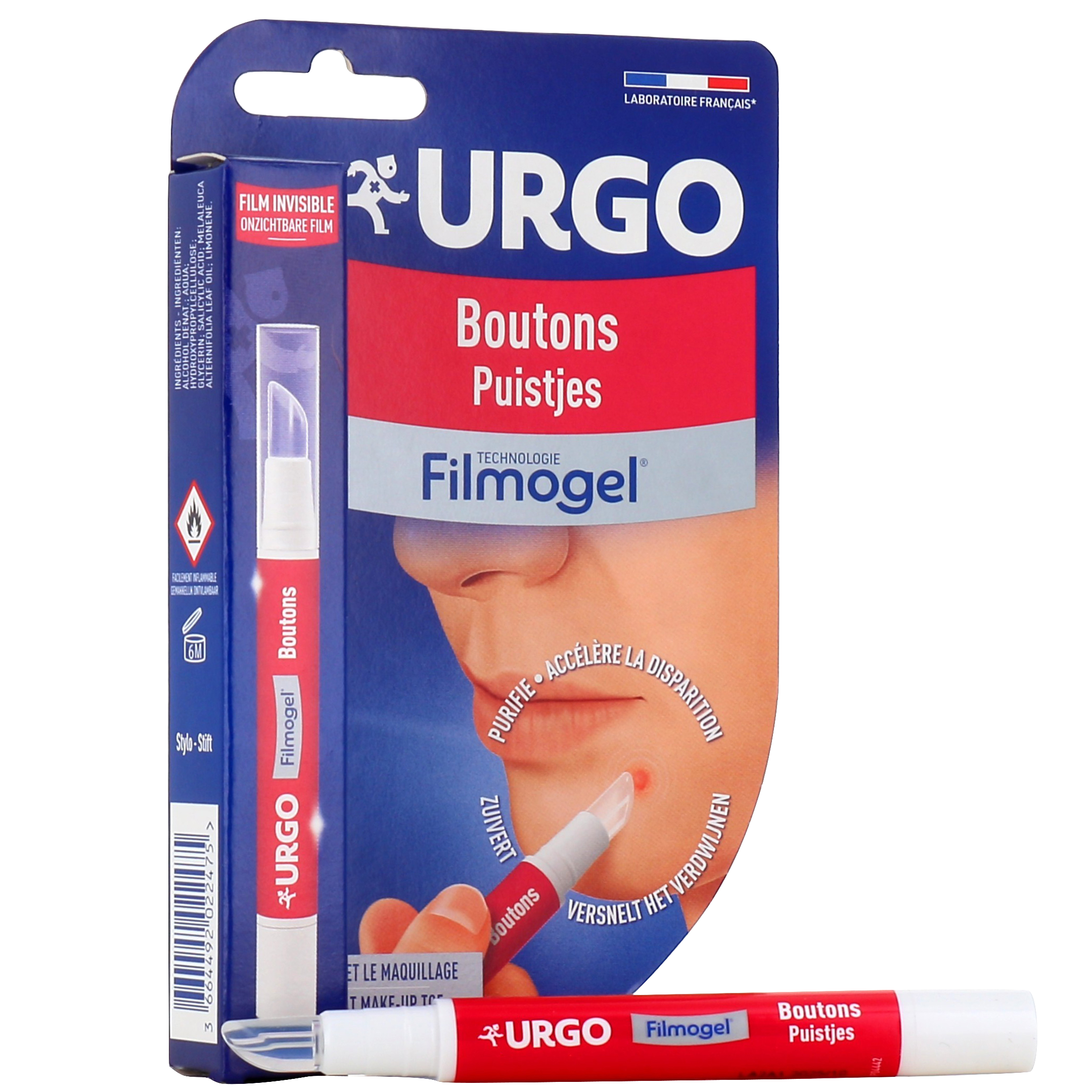 Urgo Filmogel boutons stylo - Acné - Cicatrisation bouton