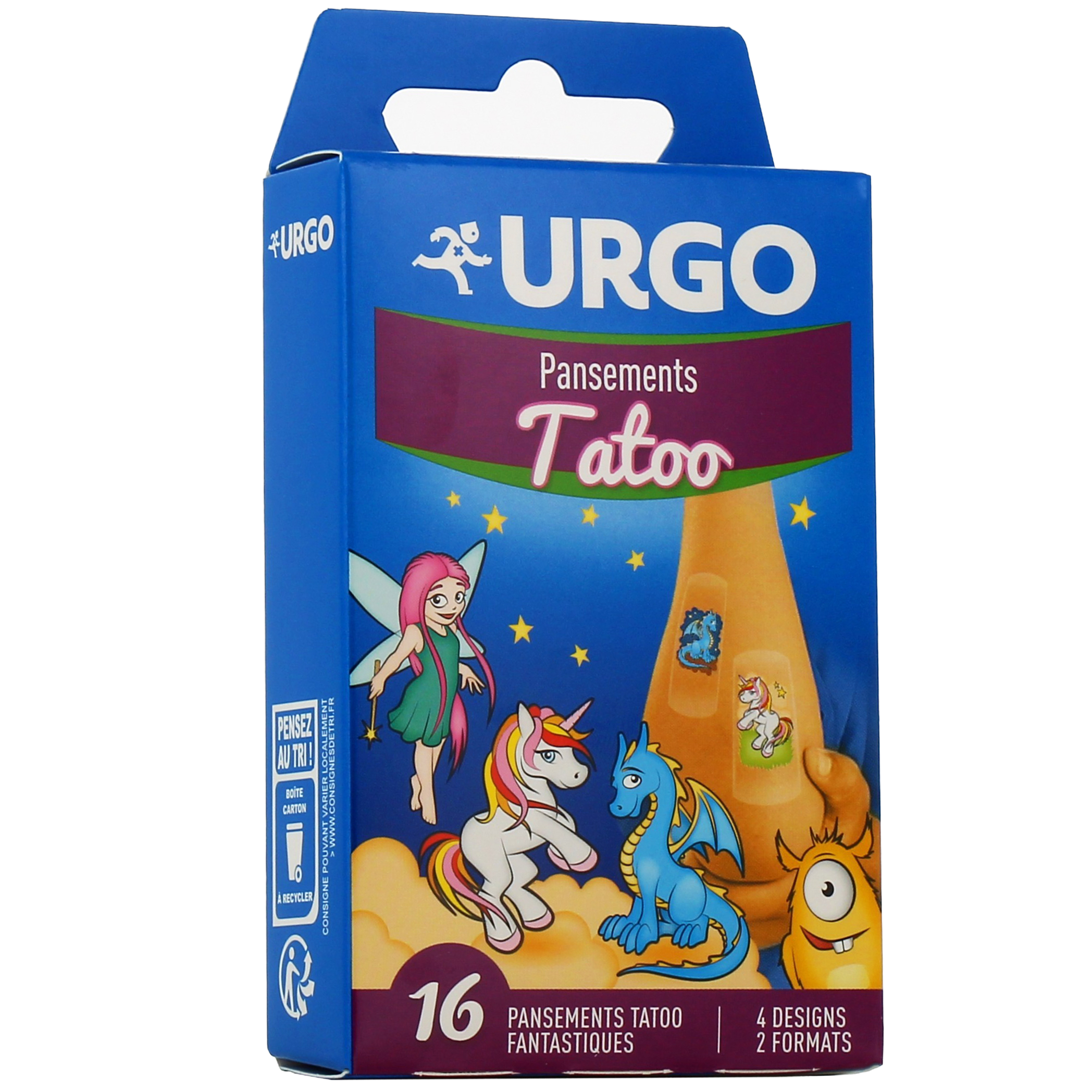 Pansements prédécoupés pour enfants Urgo