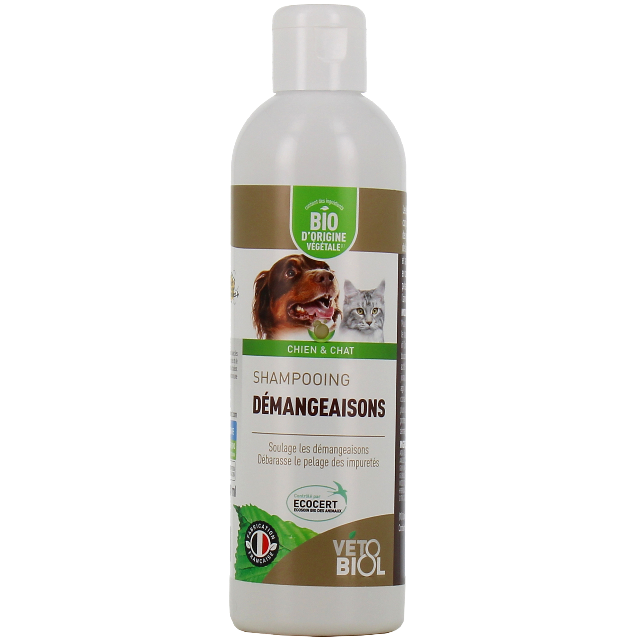 Shampoing pour chien anti démangeaison, Vetocanis (300 ml)