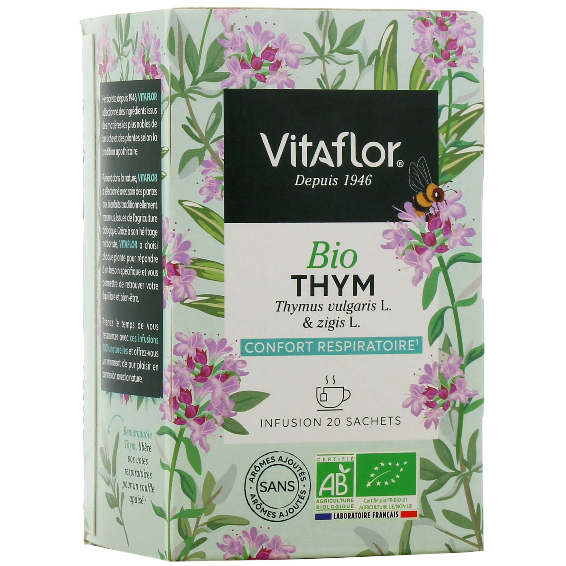 Thym bio* (Thymus vulgaris)