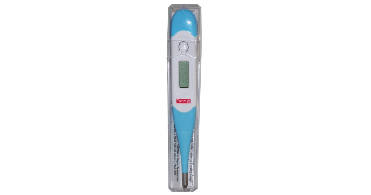 Thermomètre enfant pas cher - Pointe flexible - Thermomètre digital