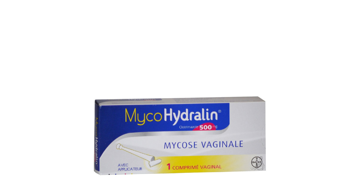 MycoHydralin 500mg Mycose Vaginale 1 Comprimé