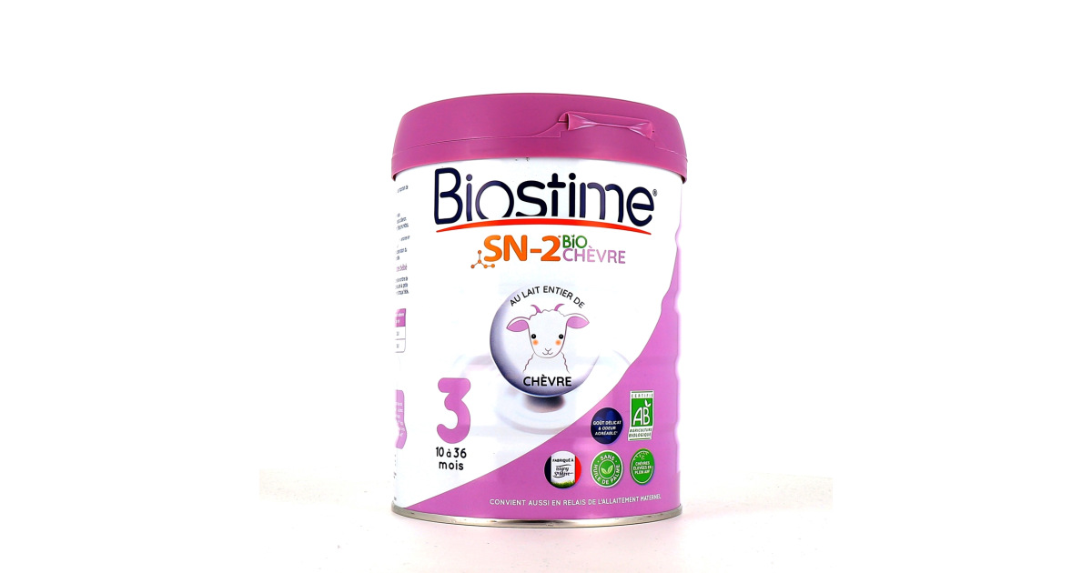 Biostime Lait 3 Bio 10-36m 800g - Comparer avec