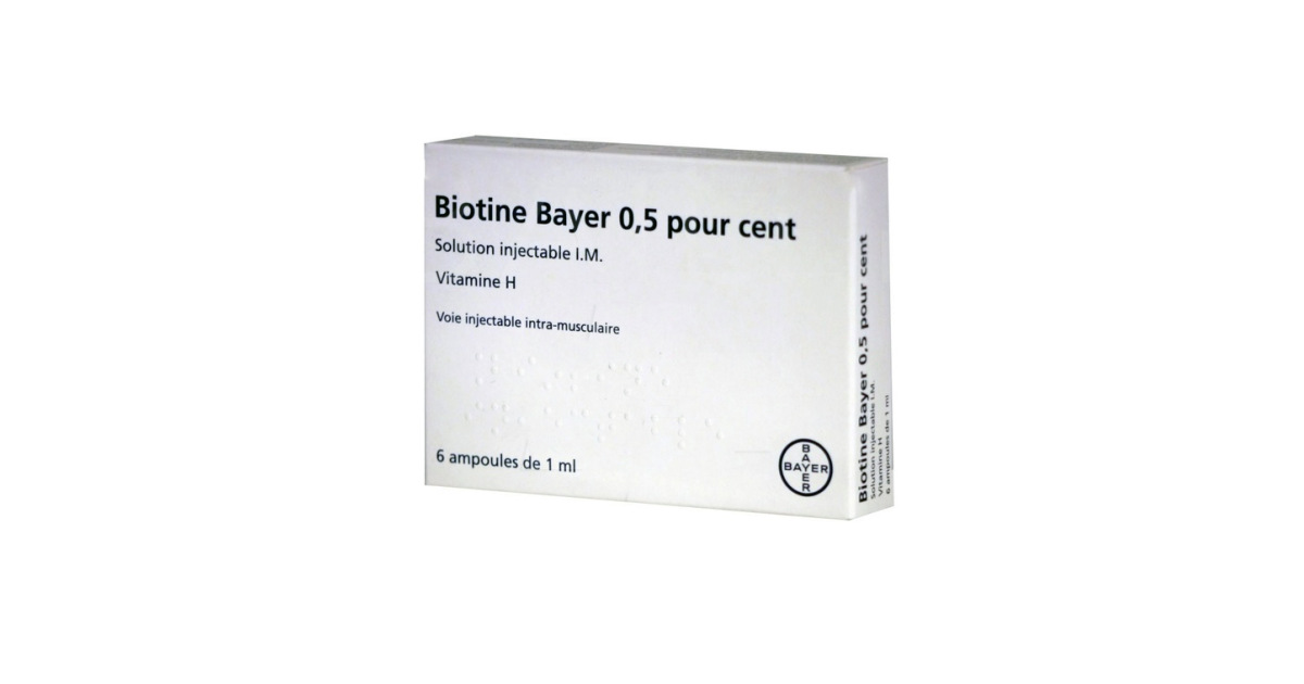 Biotine 0,5% - 6 ampoules