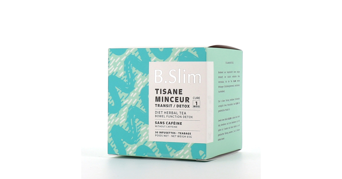 Tisane B-SLIM Tisane Minceur - 30 infuses à base de plantes MALVA