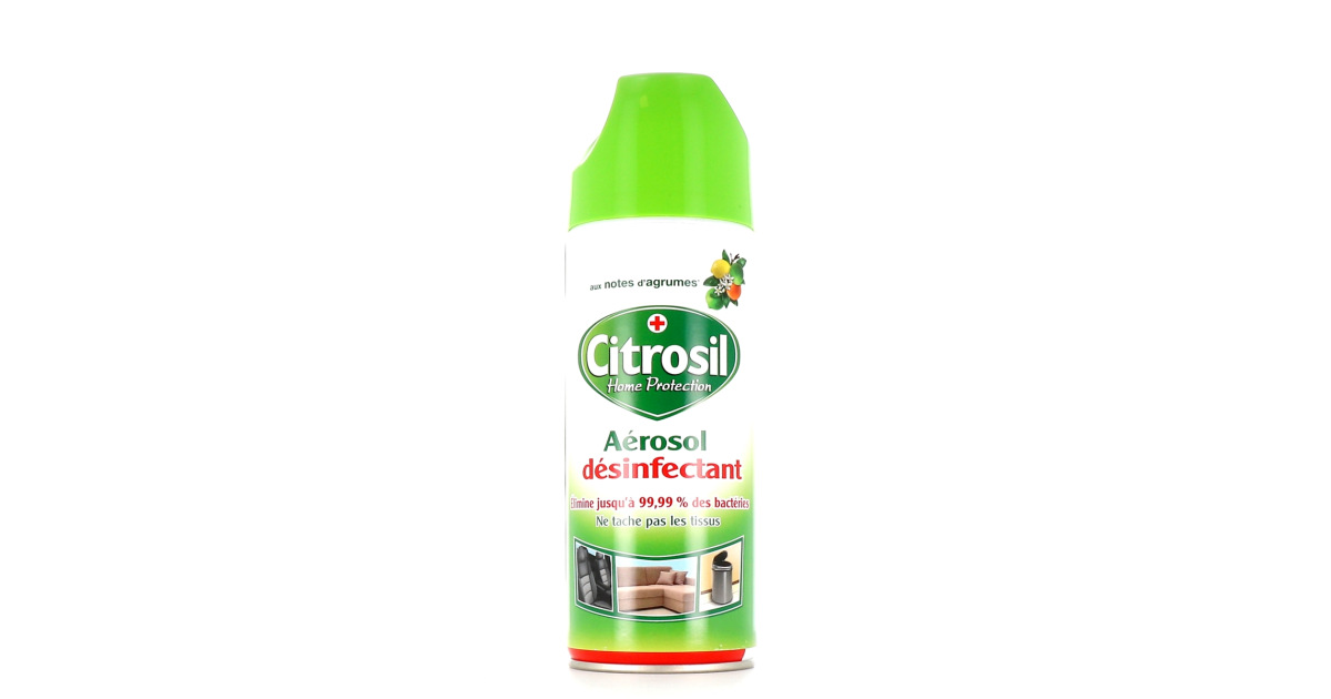 Spray désinfectant maison aux agrumes Citrosil