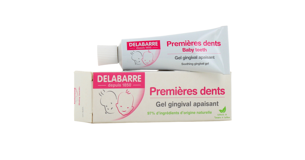 Delabarre Solution gingivale - Douleurs Premières dents Bébé