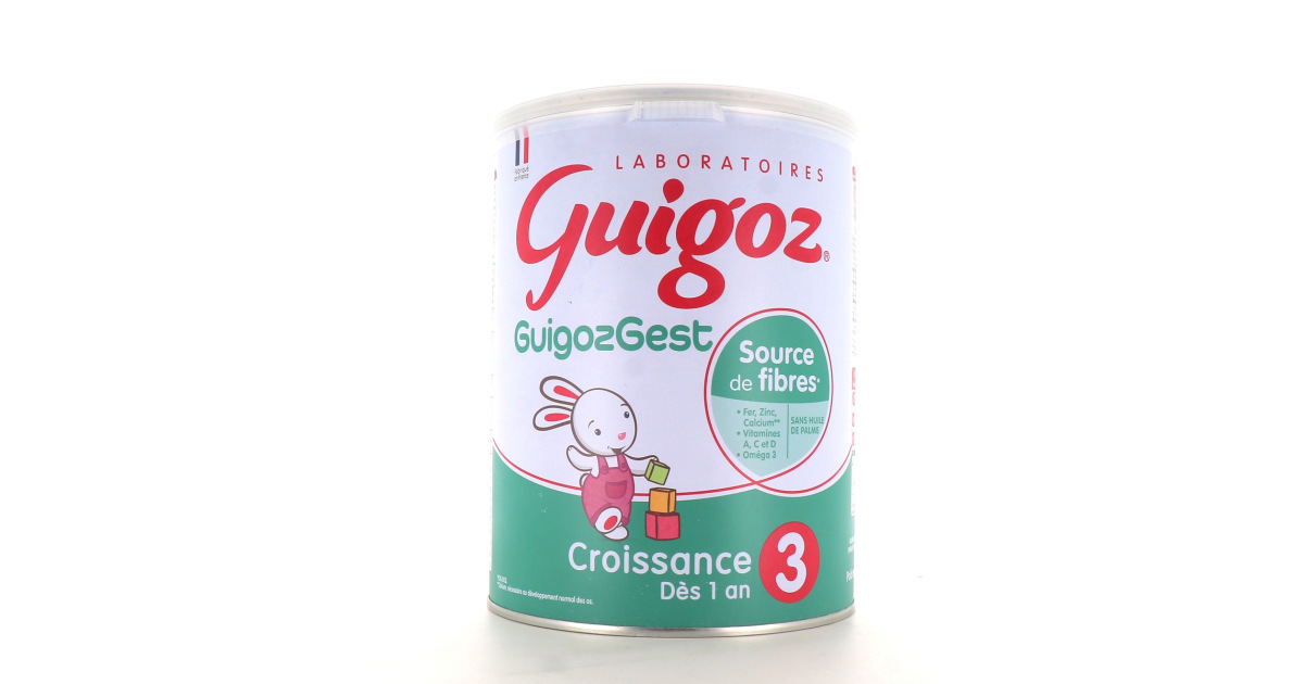 Guigoz Gest Croissance Lait 3eme âge 800g