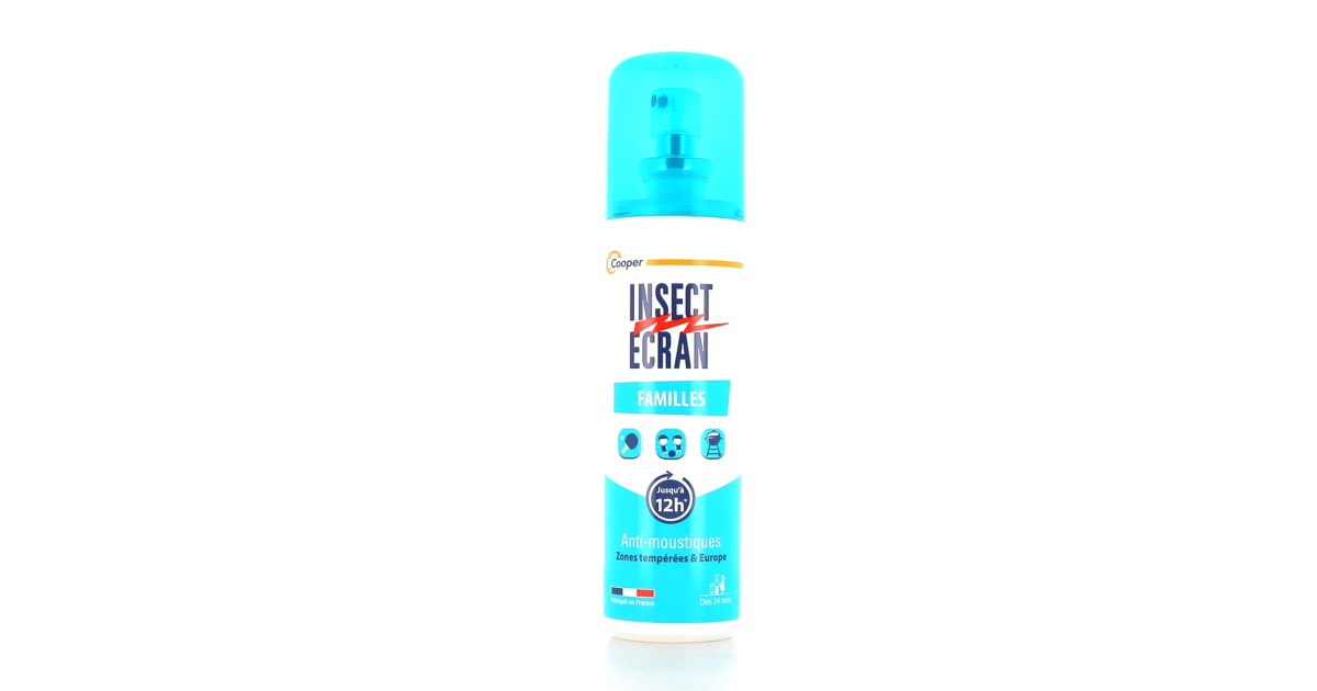 Insect Ecran Anti-moustiques Spray Famille 2X100ml