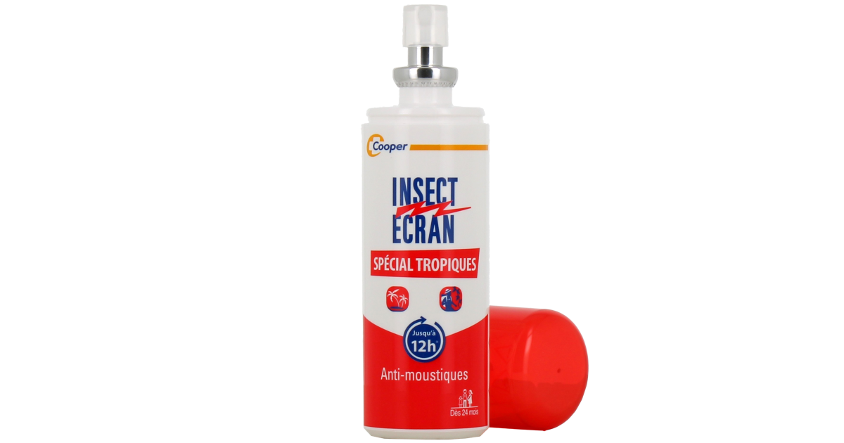 Insect Ecran Spécial Tropiques - Anti-Moustiques - Dès 24 mois - 75 ml -  Paraphamadirect