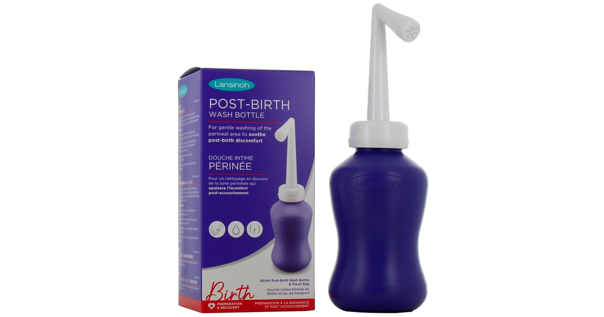 Lansinoh Birth Post-Birth Wash Bottle douche post-partum pour le périnée