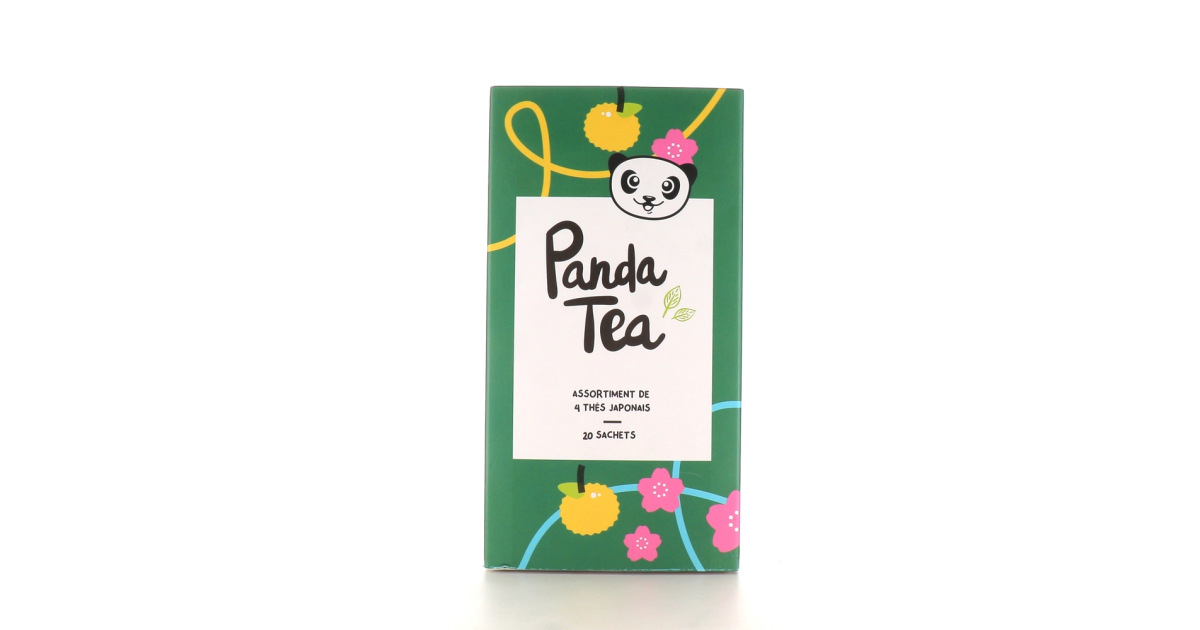Coffret Thés Japonais - 4 thés verts d'exception - Panda Tea