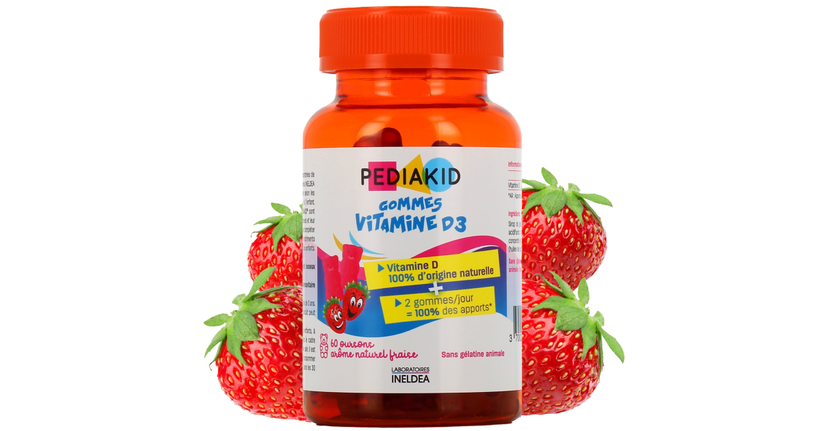 Pediakid Gommes Vitamine D3