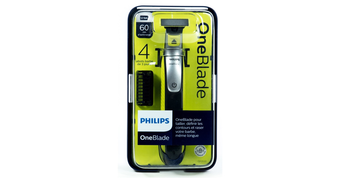 Philips OneBlade Tondeuse Barbe + Sabots
