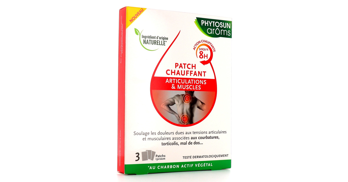 Patch chauffant anti douleur - Produit Articulation - Tous Ergo