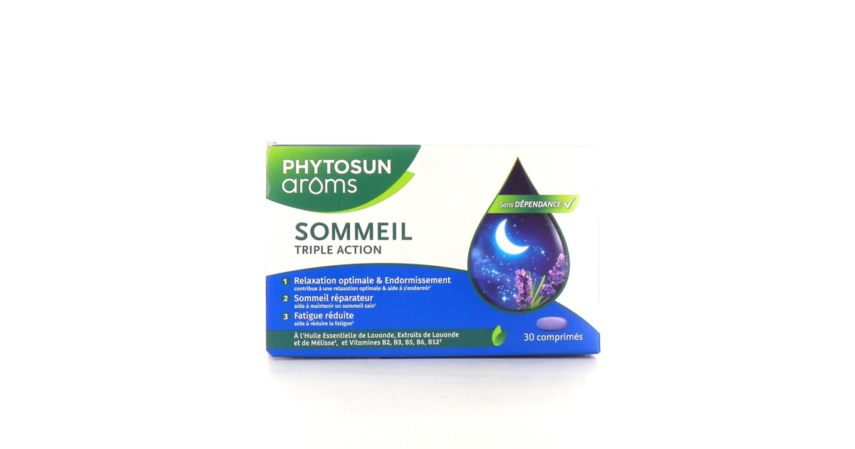 Phytosun Aroms Sommeil Triple Action 30 comprimés