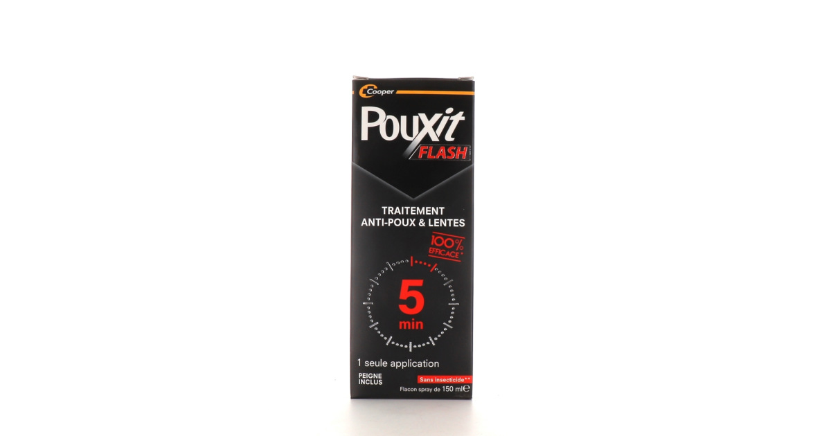 Pouxit Flash spray anti-poux 150ml
