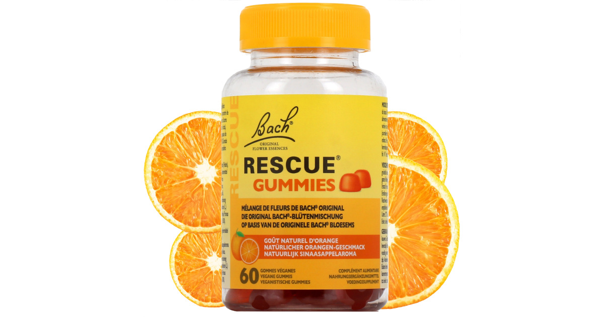 Rescue Jour Gummies Goût Orange