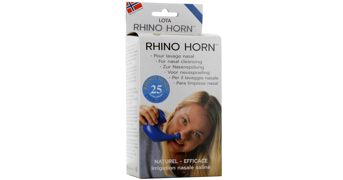 Rhino Horn Lavage de Nez - Pharmacie des Drakkars