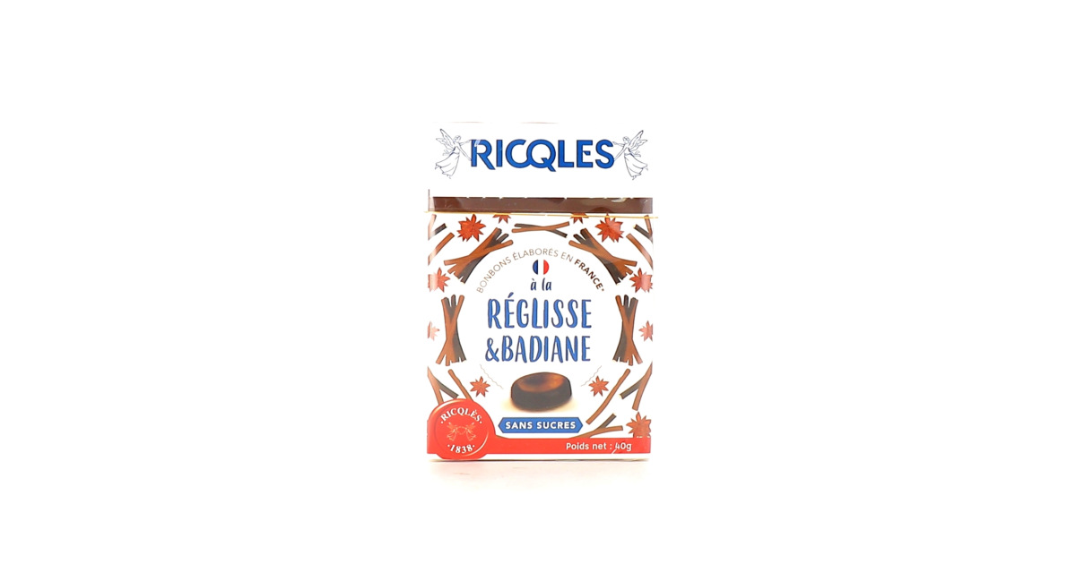 Bonbons sans sucres réglisse CARREFOUR : le paquet de 150g à Prix Carrefour