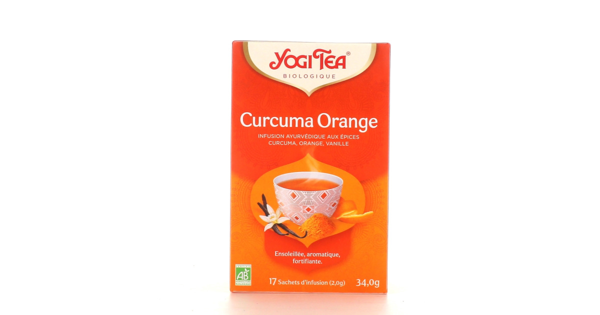 Infusion Yogi Tea Regain d'énergie Thé blanc et Citron Bio
