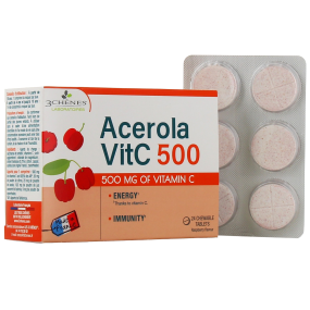 3 Chênes Acérola Vitamine C 500