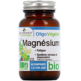 3 Chênes Oligo Végétal Magnésium Bio