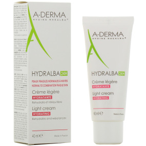A-Derma Hydralba 24h Crème Hydratante Légère ou Riche