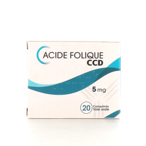 Acide folique CCD 5 mg