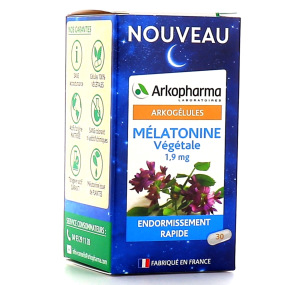 Arkogélules Mélatonine Végétale 1,9 mg