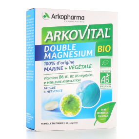Arkopharma - Arkovital bio double magnesium - 30 comprimés