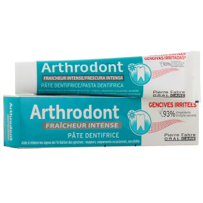 Arthrodont Fraîcheur Intense Dentifrice Gencives Irritées