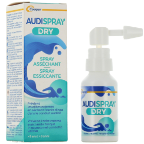 Farmahope  Audispray adulte solution d'eau de mer hypertonique spray sans  gaz nettoyage de l'oreille 50 ml Pharmacie en ligne