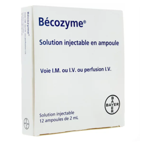 Becozyme Solution Injectable 12 ampoules