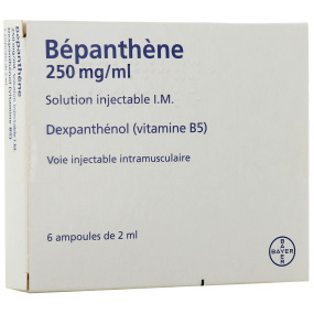 Bepanthene 250 mg/ml 6 ampoules