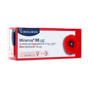 Biogaran Minerva 35 µg - Traitement de l'Acné