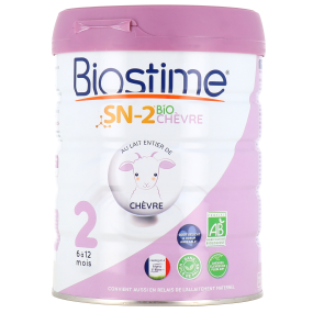 Biostime SN2 bio chèvre 3ème âge - 10 à 36 mois - 800g