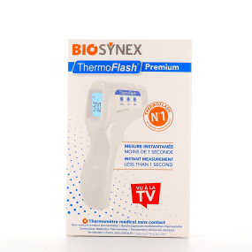 Biosynex ThermoFlash Premium Thermomètre médical Sans Contact