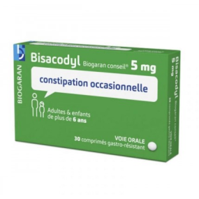 Bisacodyl 5mg Biogaran 30 comprimés