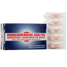 Bronchodermine Suppositoires