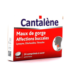 Cantalène Maux de Gorge 24 Comprimés à sucer