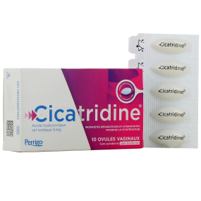 Cicatridine 10 ovules vaginaux