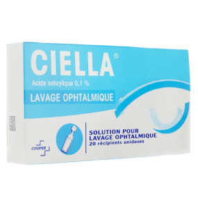 Ciella 0,1% Collyre pour Lavage Ophtalmologique