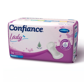 Confiance Lady taille 4 - 14 protections anatomiques