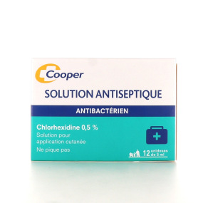 Cooper Chlorhexidine 0,5% Solution Antiseptique