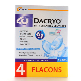 Dacryo Entretien des Lentilles 6-en-1