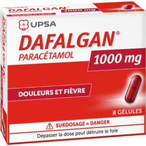 Dafalgan 1000 mg 8 Gélules