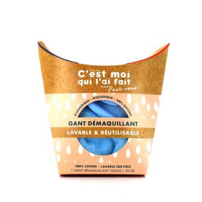 Diet World Gant Démaquillant Lavable & Réutilisable