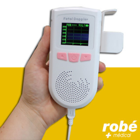 Doppler Foetal à Ultrasons 2,5 MHz Rechargeable