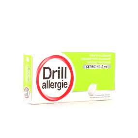 Drill Allergie Cétirizine 10 mg